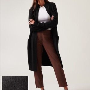 Athleta Black Spirit Cardigan Wrap L